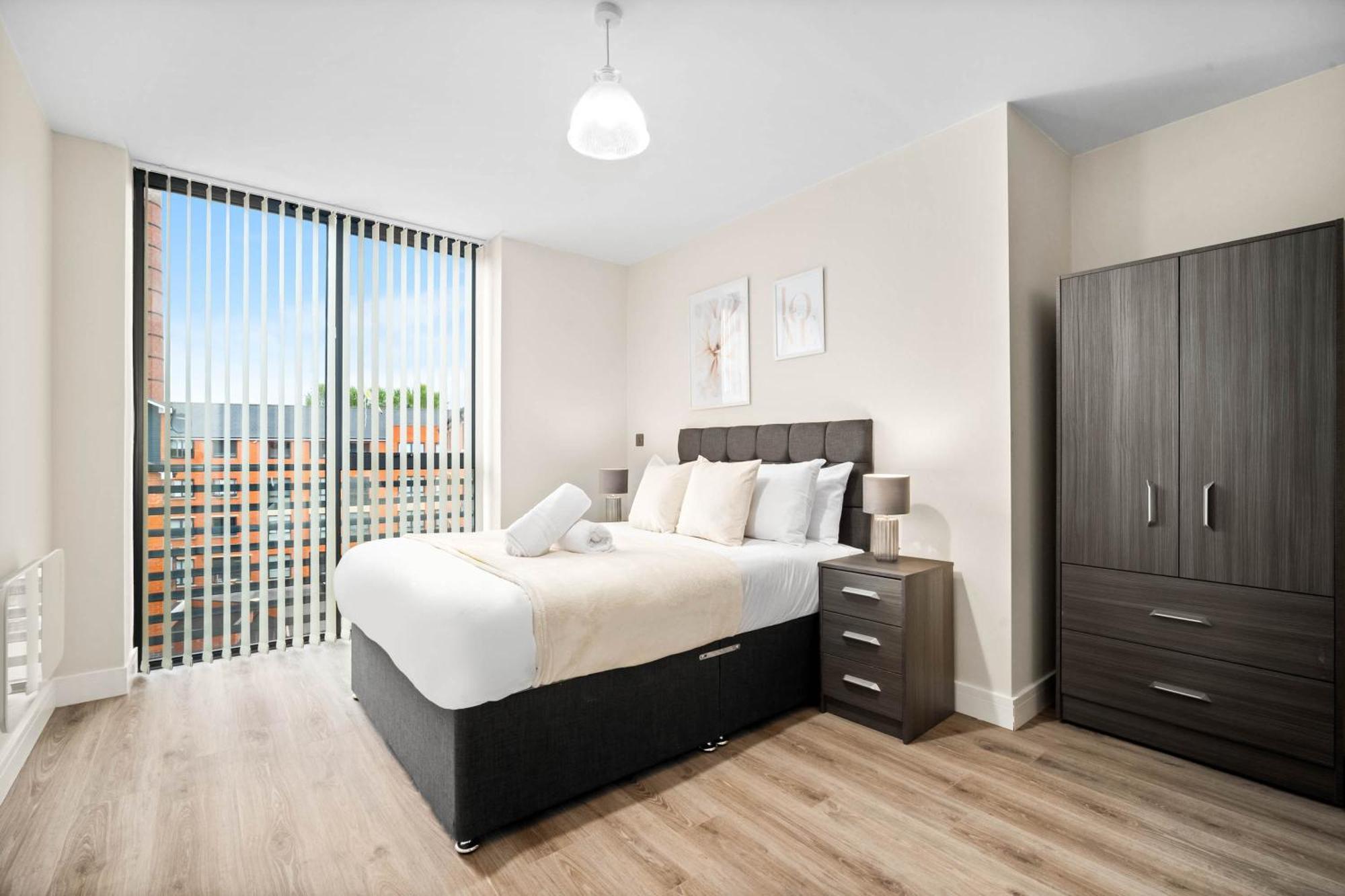 New Luxury Two Bedroom Apartment - City Centre - Netflix - Wifi - Top Rated - Jq 8Ah Бирмингем Экстерьер фото