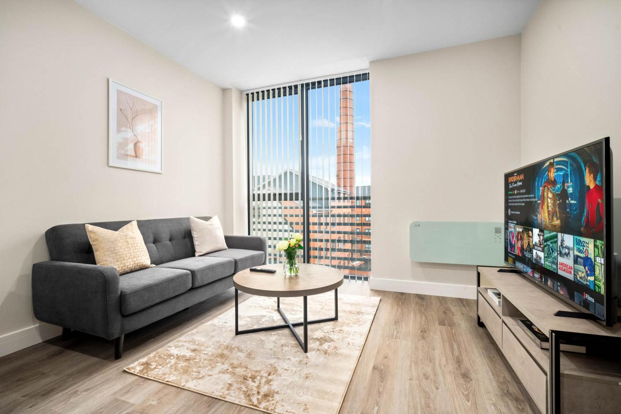 New Luxury Two Bedroom Apartment - City Centre - Netflix - Wifi - Top Rated - Jq 8Ah Бирмингем Экстерьер фото